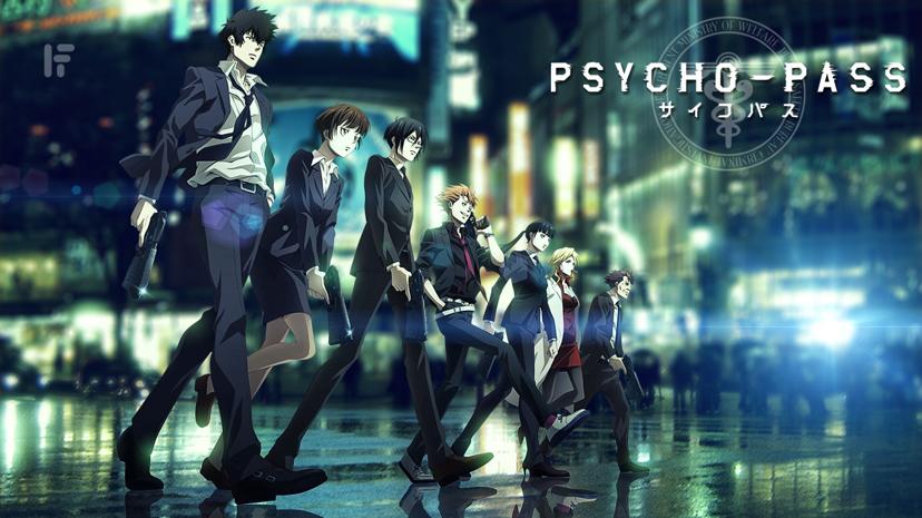 Psycho Pass anime Akane key visual