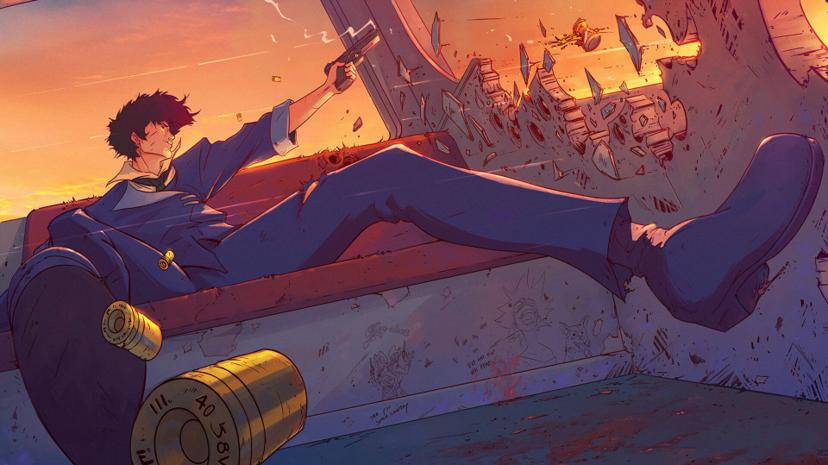 Cowboy Bebop anime classic space jazz series Spike Spiegel