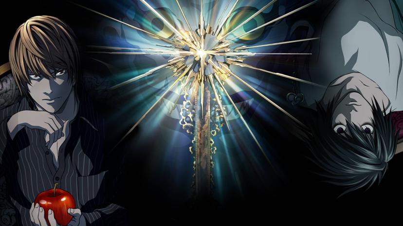 Death Note Light Yagami and L strategic anime wallpaper 4k